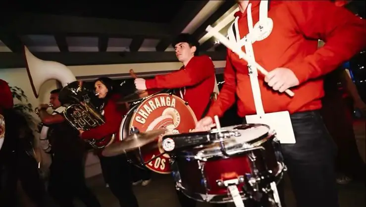 Sección de ritmo de Charanga Los Torreznos