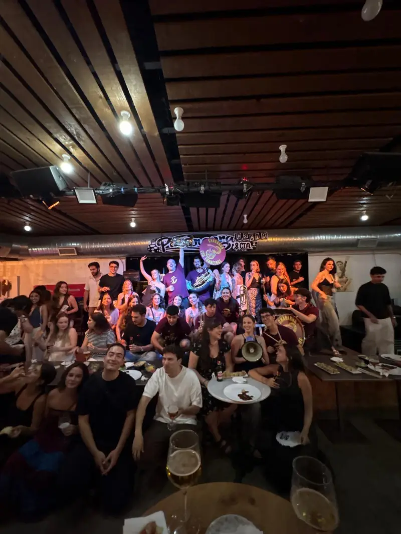 Charanga Los Torreznos en un evento privado